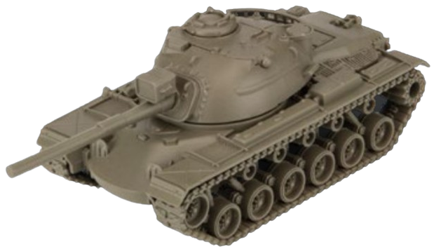 Jeu de figurines World of Tanks : Platton américain M48A5