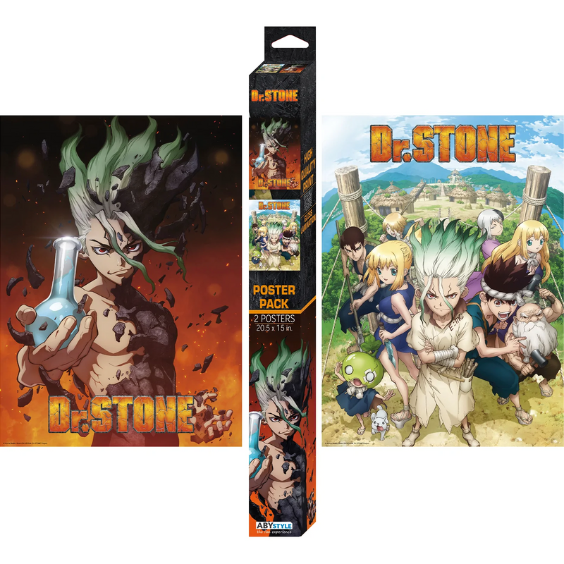 Dr. Stone Boxed Poster Set