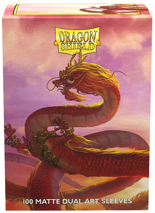 Dragon Shield Matte Dual Art Sleeves Année du Dragon 2024 100CT