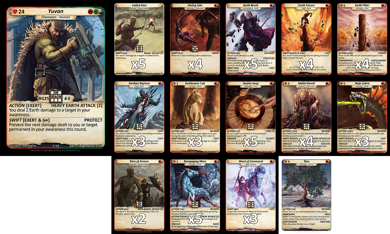 Genesis : Deck de Démarrage de la Bataille des Champions