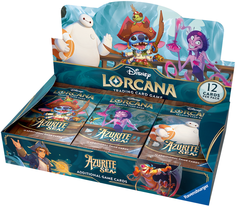 Disney Lorcana : Coffret Booster Azurite Sea (Précommande)