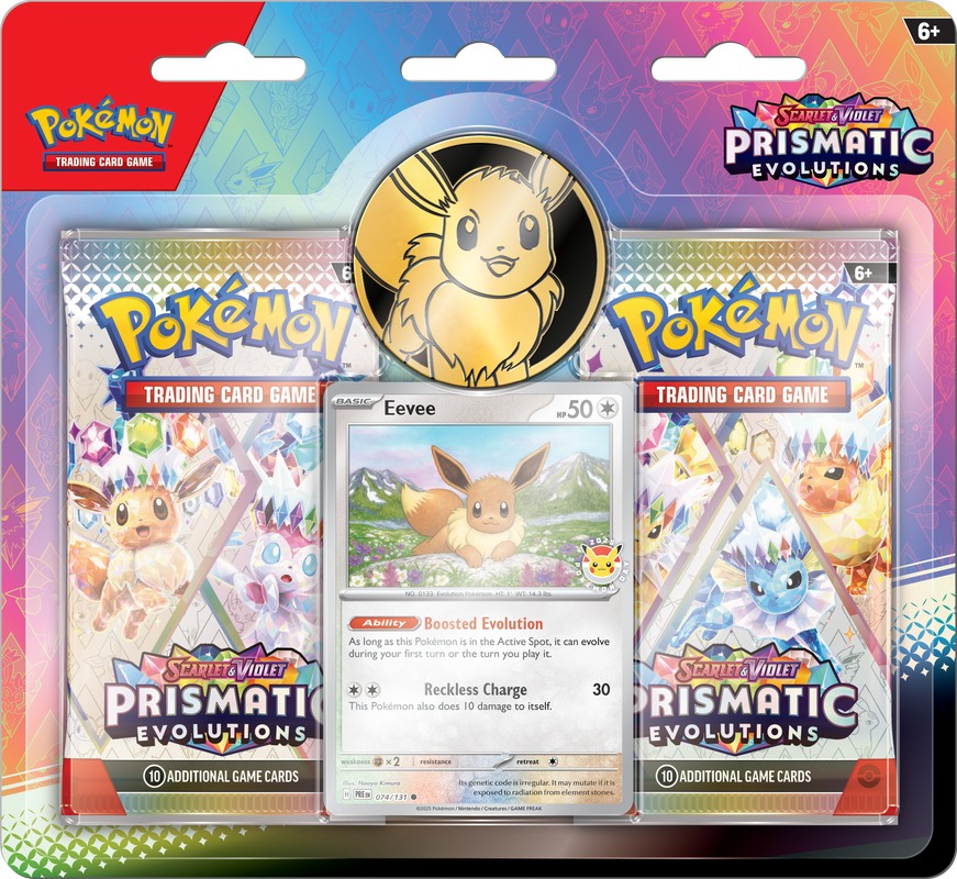 Pokemon TCG: SV8.5 Prismatic Evolutions 2-Pack Blister