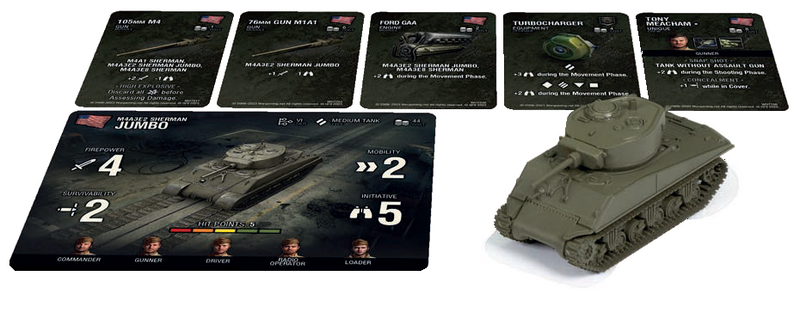 Jeu de figurines World of Tanks : M24 Chaffee