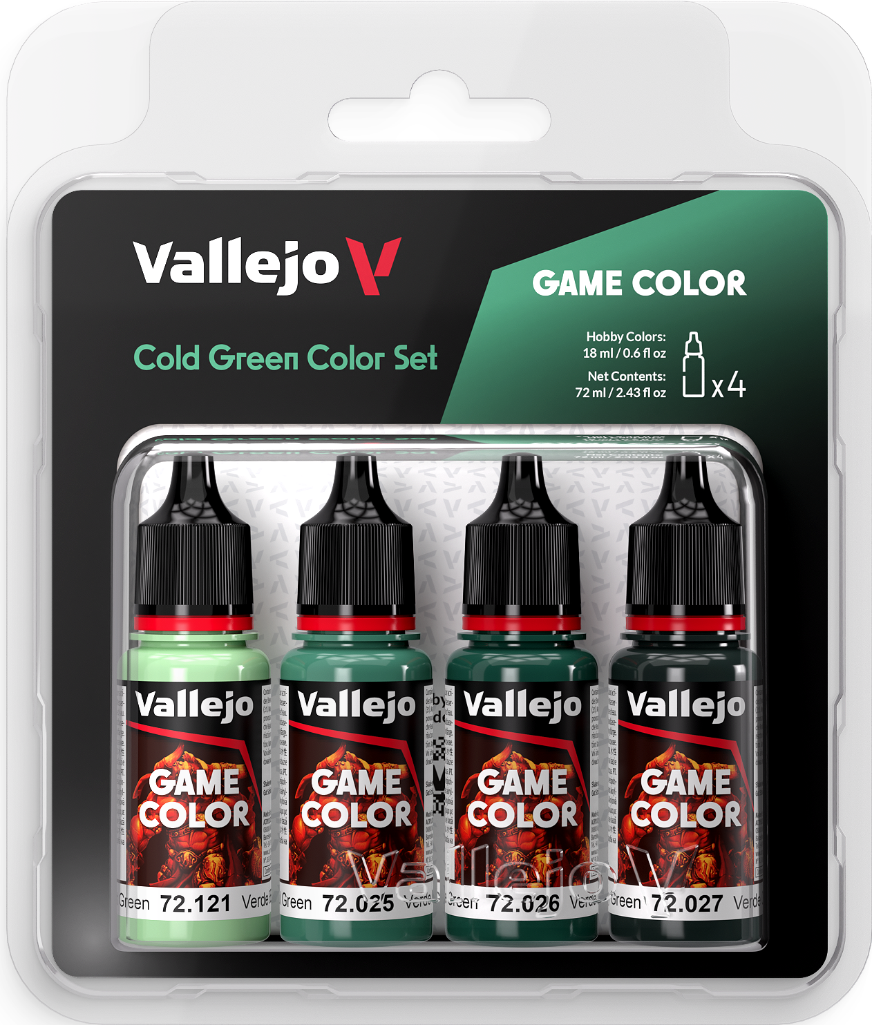 Game Color Set: Cold Green