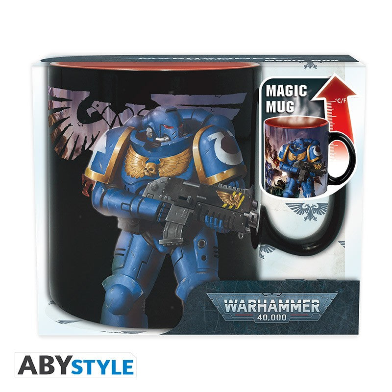 Heat Change Mug - Warhammer 40000: Ultramarine and Legion