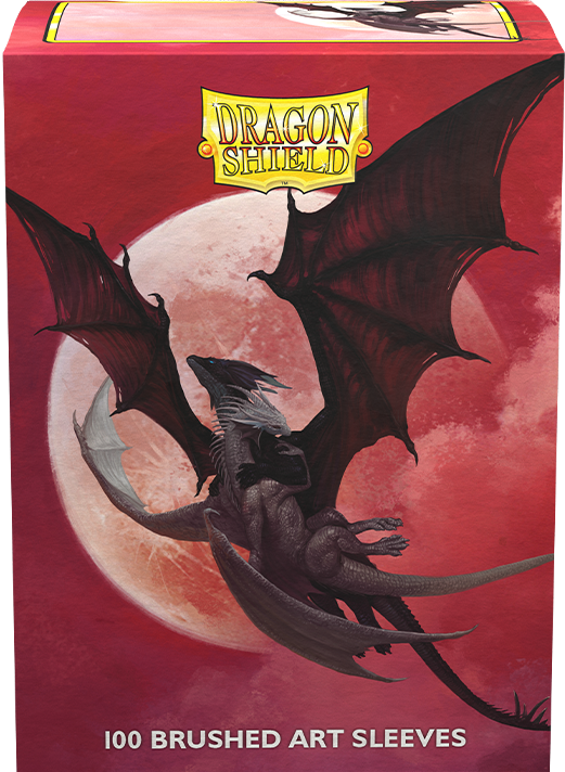 Dragon Shield Édition Limitée Art Brossé : Dragons de la Saint-Valentin 2024