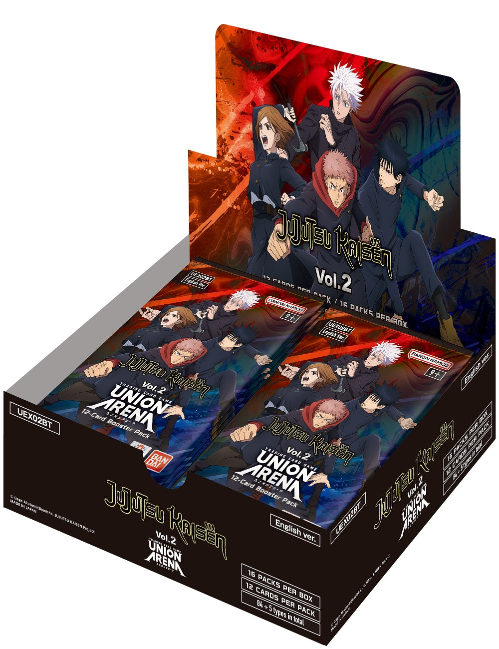 Union Arena : Jujutsu Kaisen Vol 2 Booster Box UEX02BT