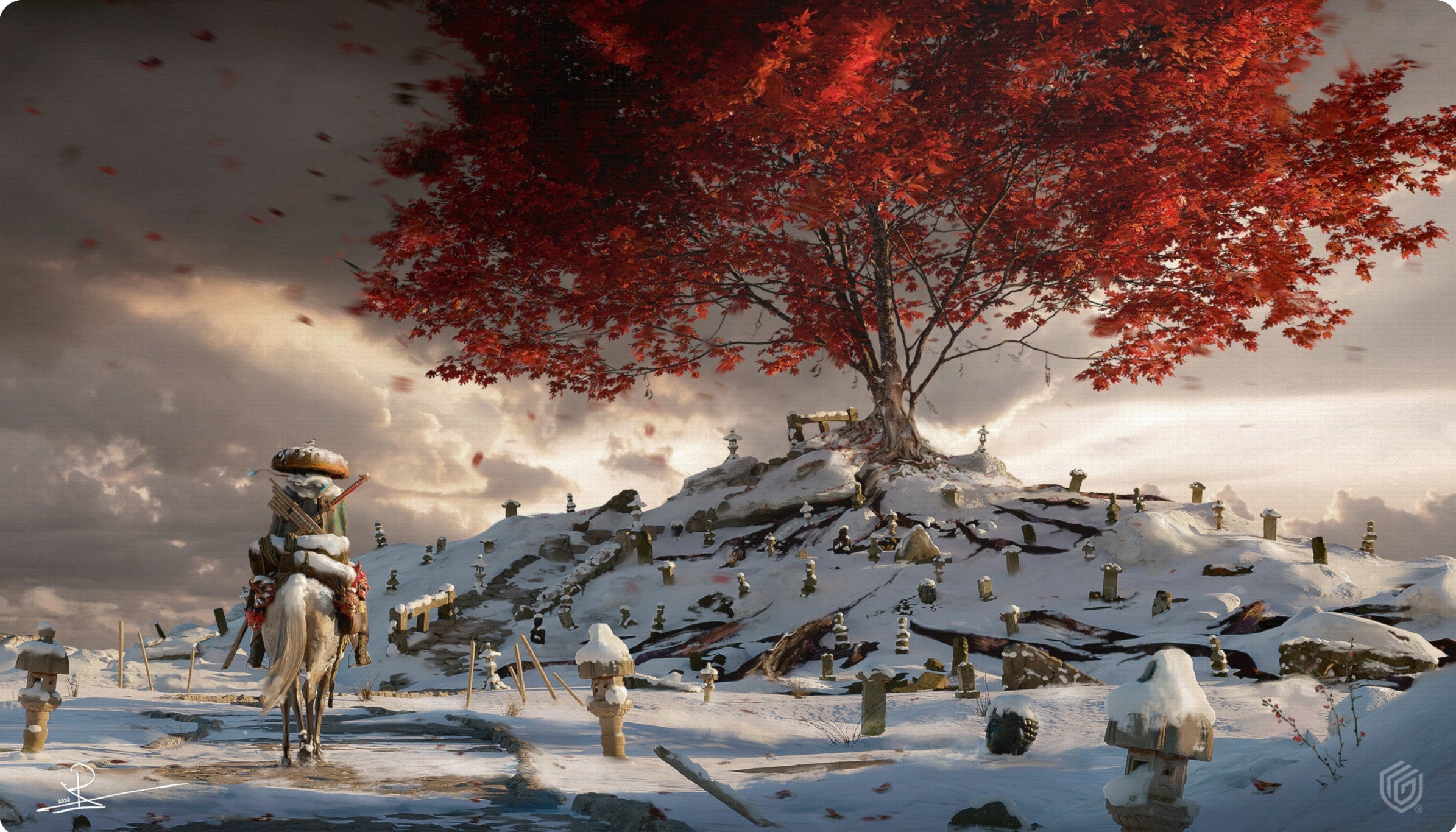 Playmat Artist Edition #2: 100+ Icy Bloom