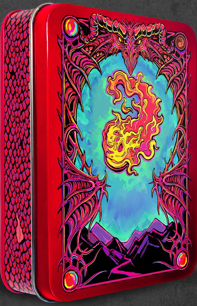 Jeu de jetons de mana Magic: The Gathering de Beadle &amp; Grimm : rouge