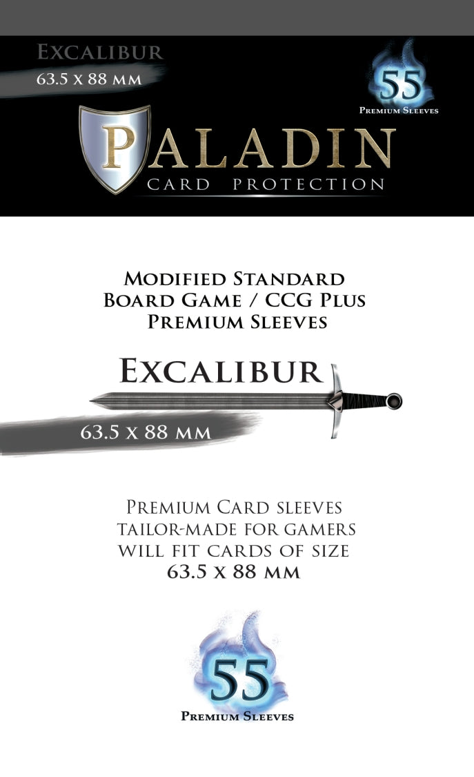 Protège-cartes Paladin - Exaclibur - 63,5 mm x 88 mm