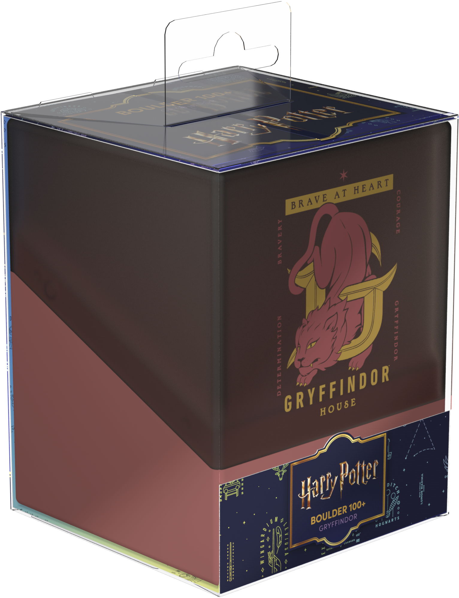 Coffret Deck Case Boulder 100+ Harry Potter 4 Maisons : Gryffondor