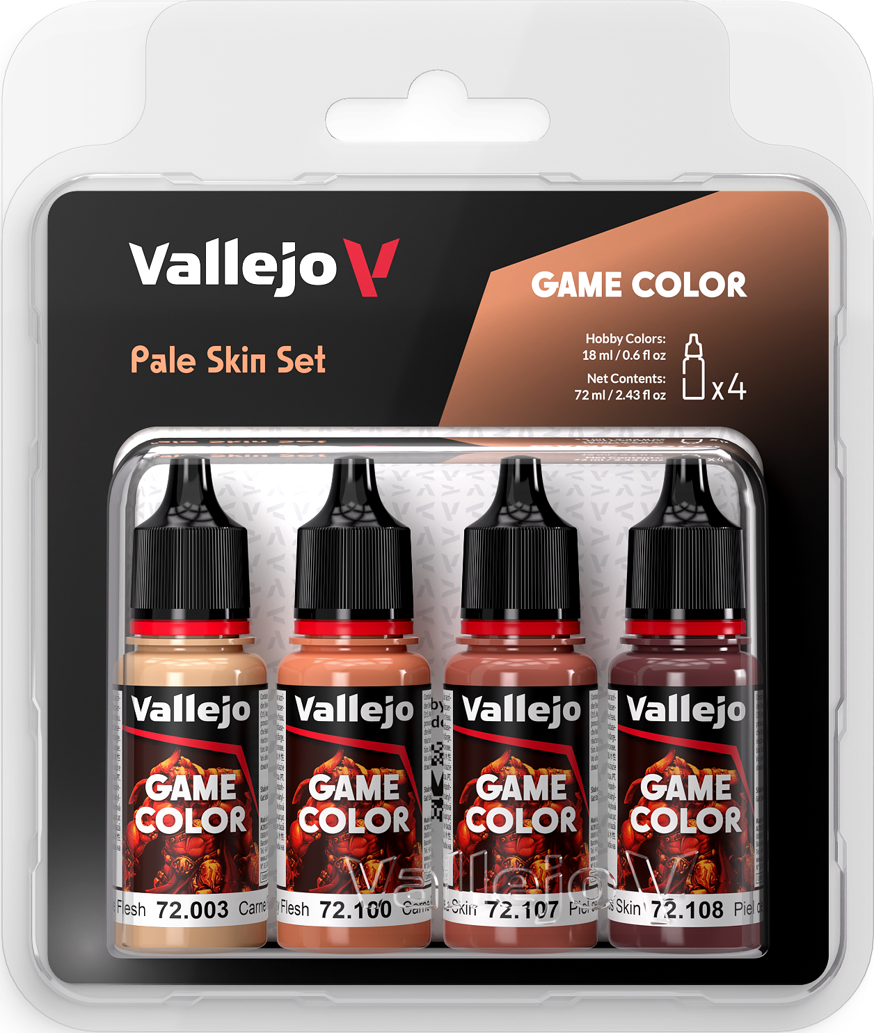 Game Color Set: Pale Skin