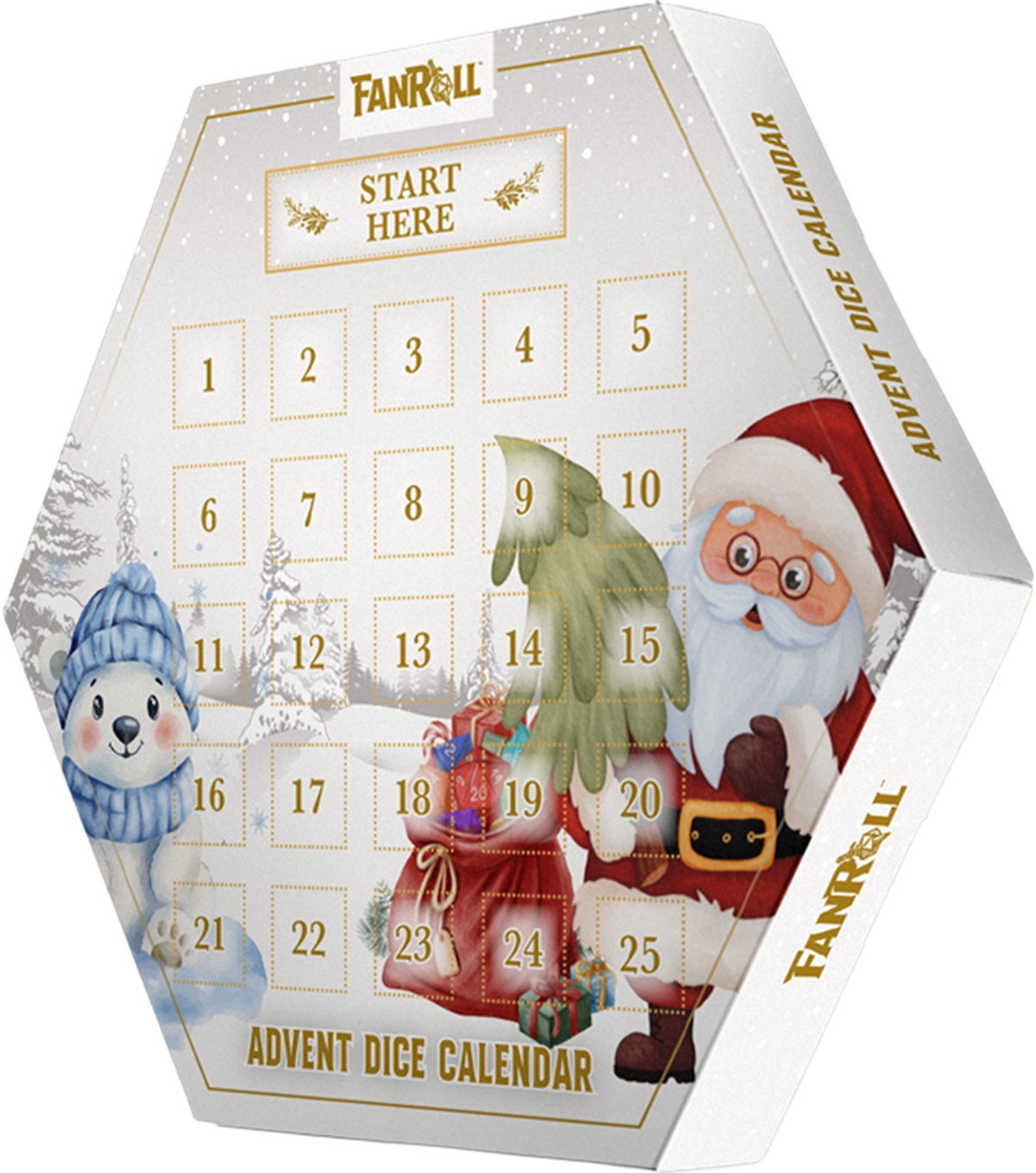 Holiday Advent Dice Calendar 2026