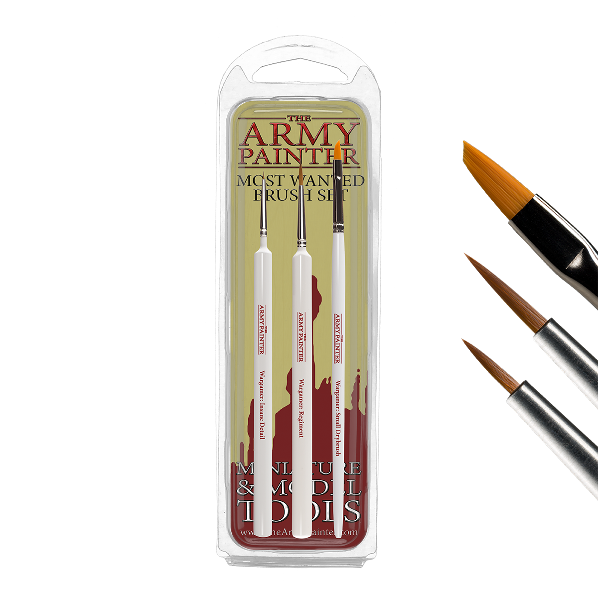 Wargamers Most Wanted Brush Set