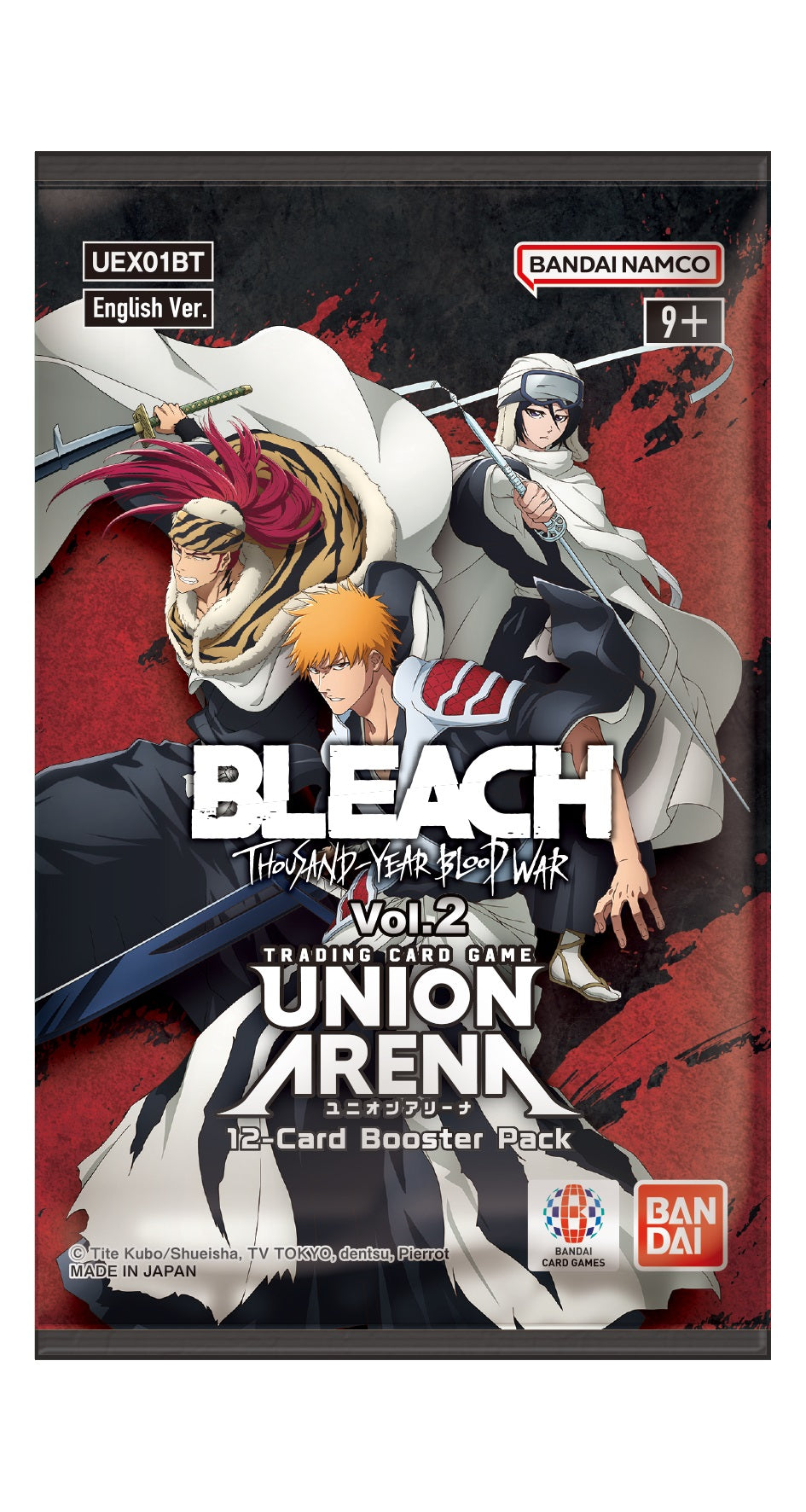 Union Arena : Bleach Thousand Year Blood War Volume 2 Booster Pack UEX01BT 