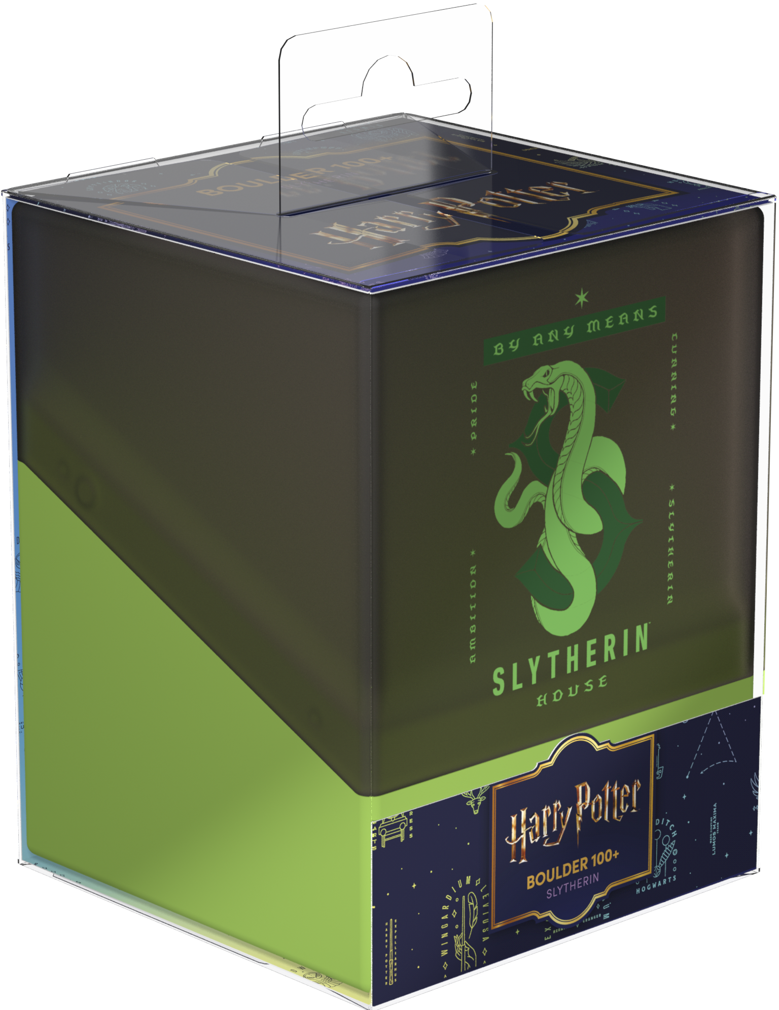 Coffret Deck Case Boulder 100+ Harry Potter 4 Maisons : Serpentard
