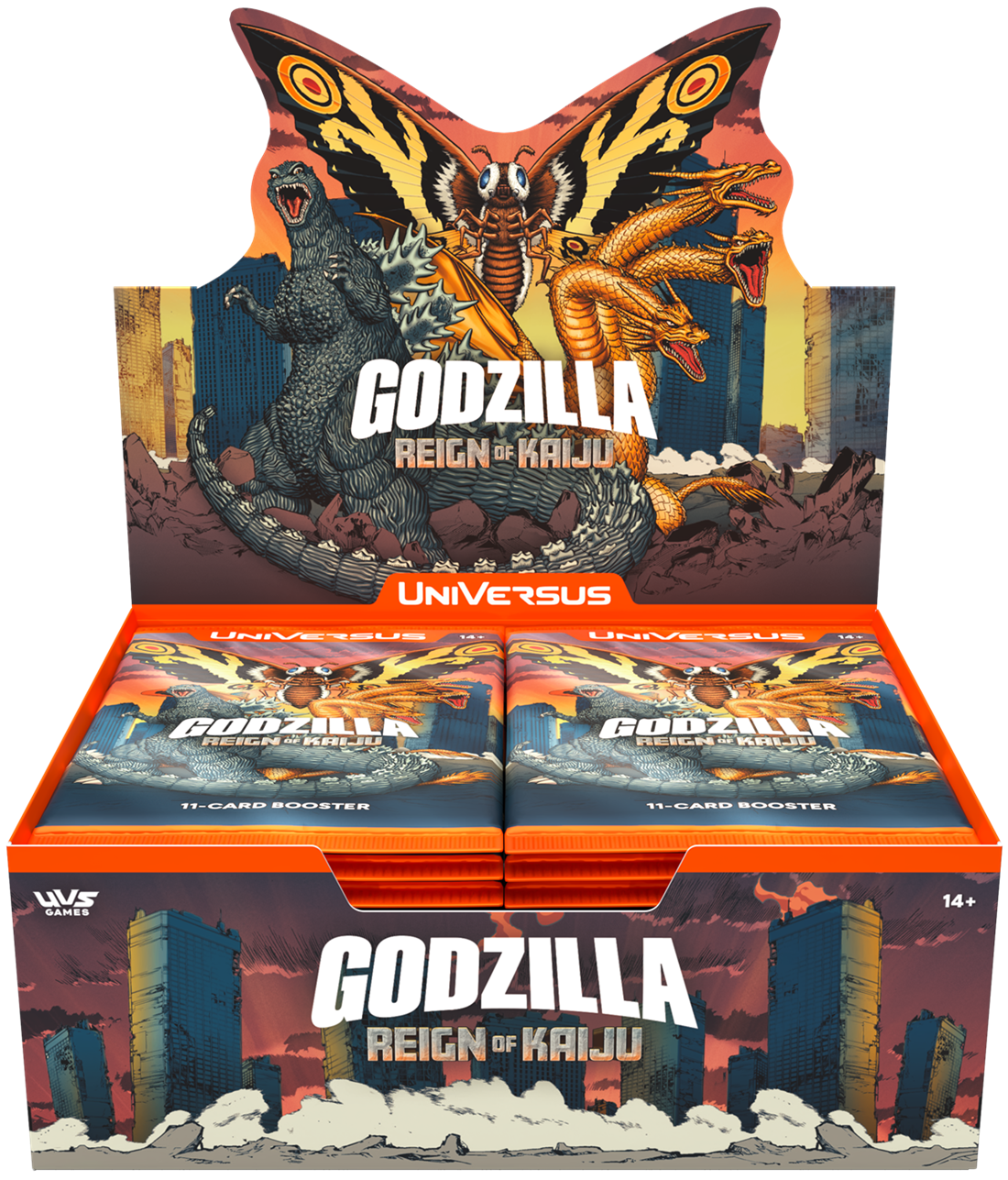 Universus: Godzilla - Reign of Kaiju - Booster Display (Pre-Order)