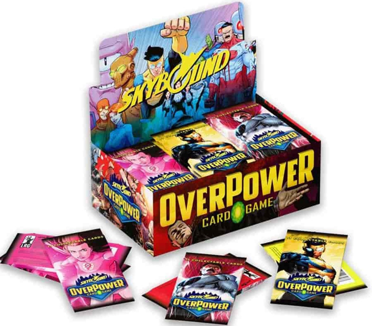 Overpower: Skybound invincible and Walking Dead Booster Box (English)