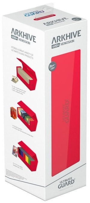 Deck Case Arkhive 400+ Xenoskin Monocolor Red