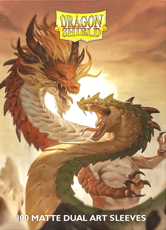 Pochettes doubles mates Dragon Shield Wood Snake 2025 100 CT