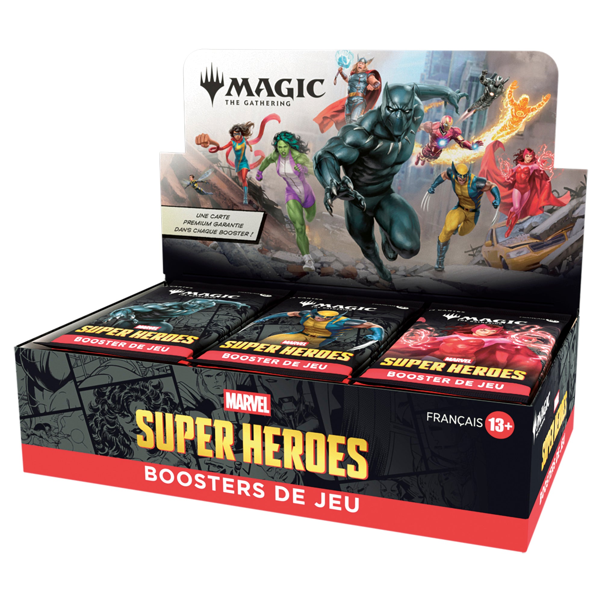 Magic: The Gathering Marvel Super Heroes Play Booster Box (French) (Pre-Order)