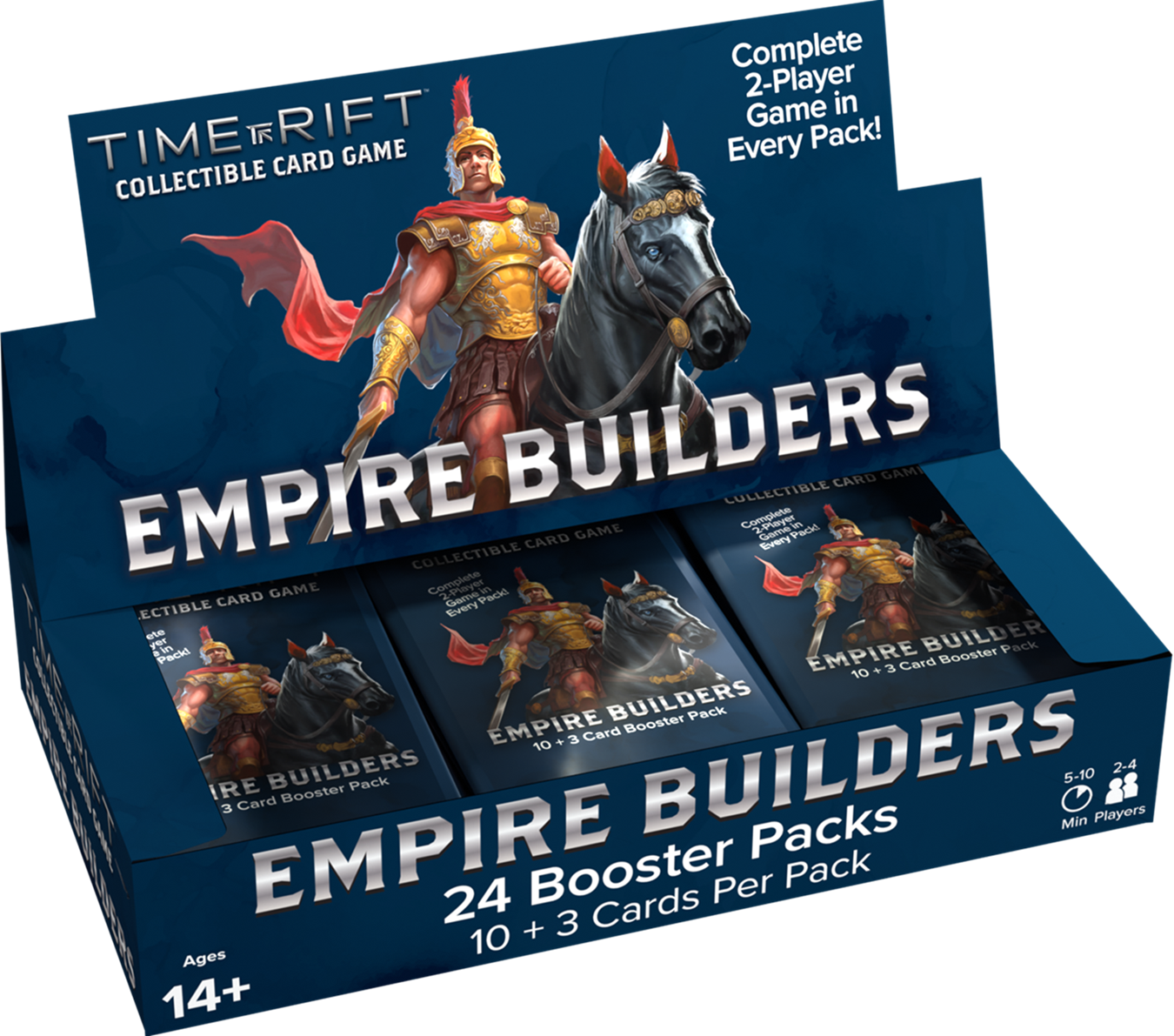 Time Rift CCG Set 1: Empire Builders Booster Box (Pre-Order)