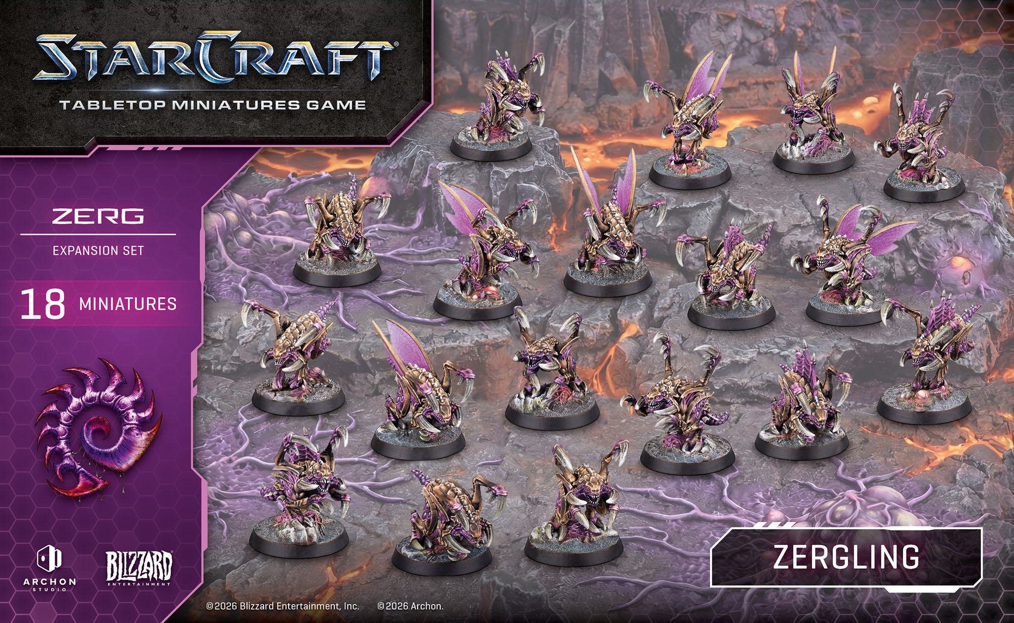 Starcraft: Zerg - Zergling Expansion Set (Pre-Order)