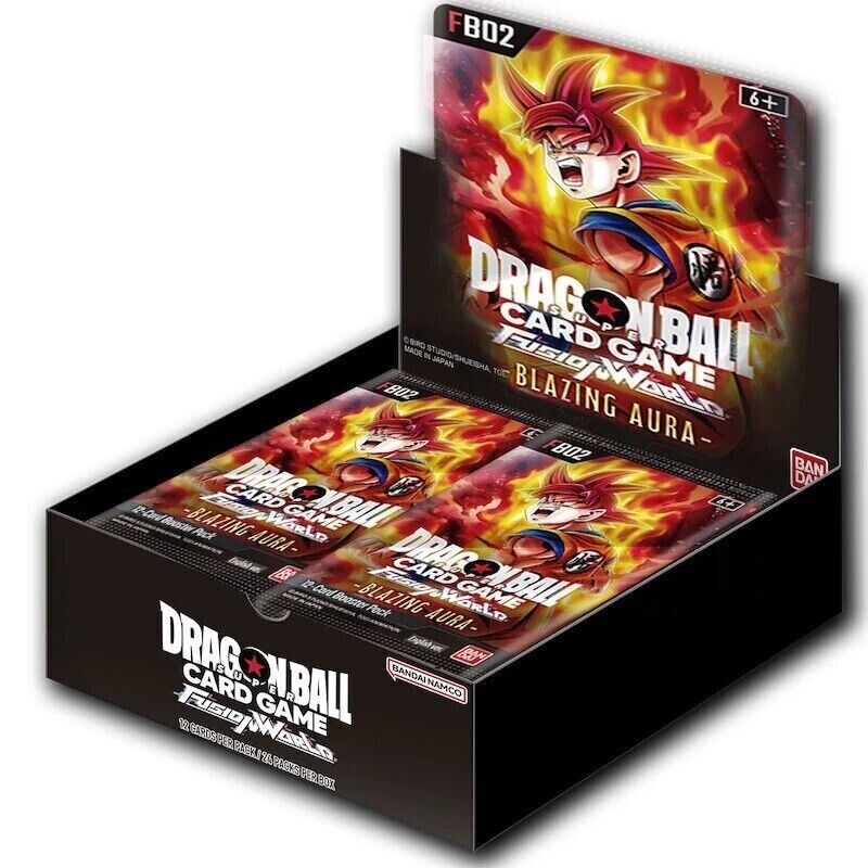 Coffret 2 Dragon Ball Super - Fusion World : Coffret booster FB02 Aura flamboyante