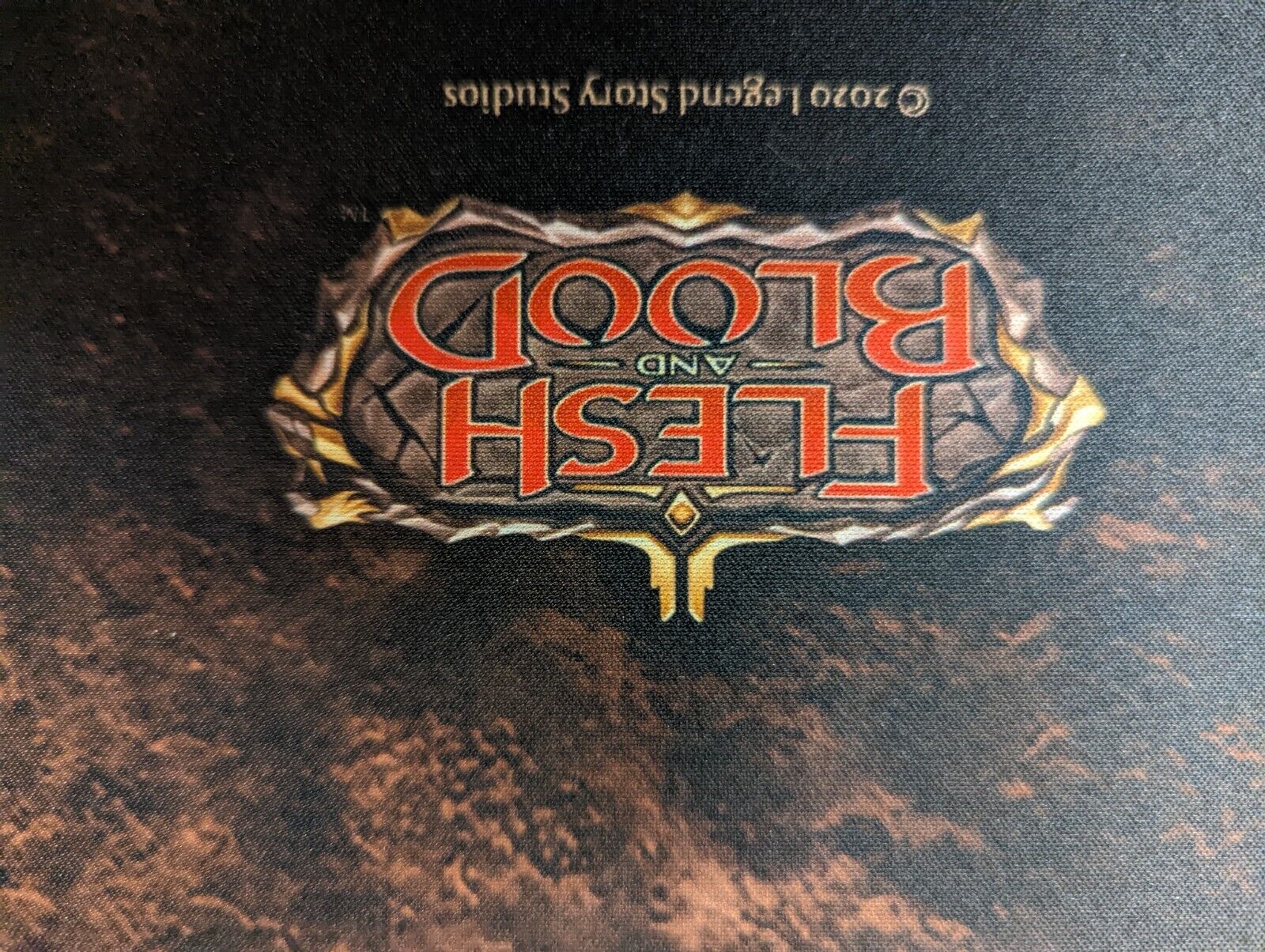 Flesh and Blood - Two Player Ira, Crimson Haze Playmat With Thank You