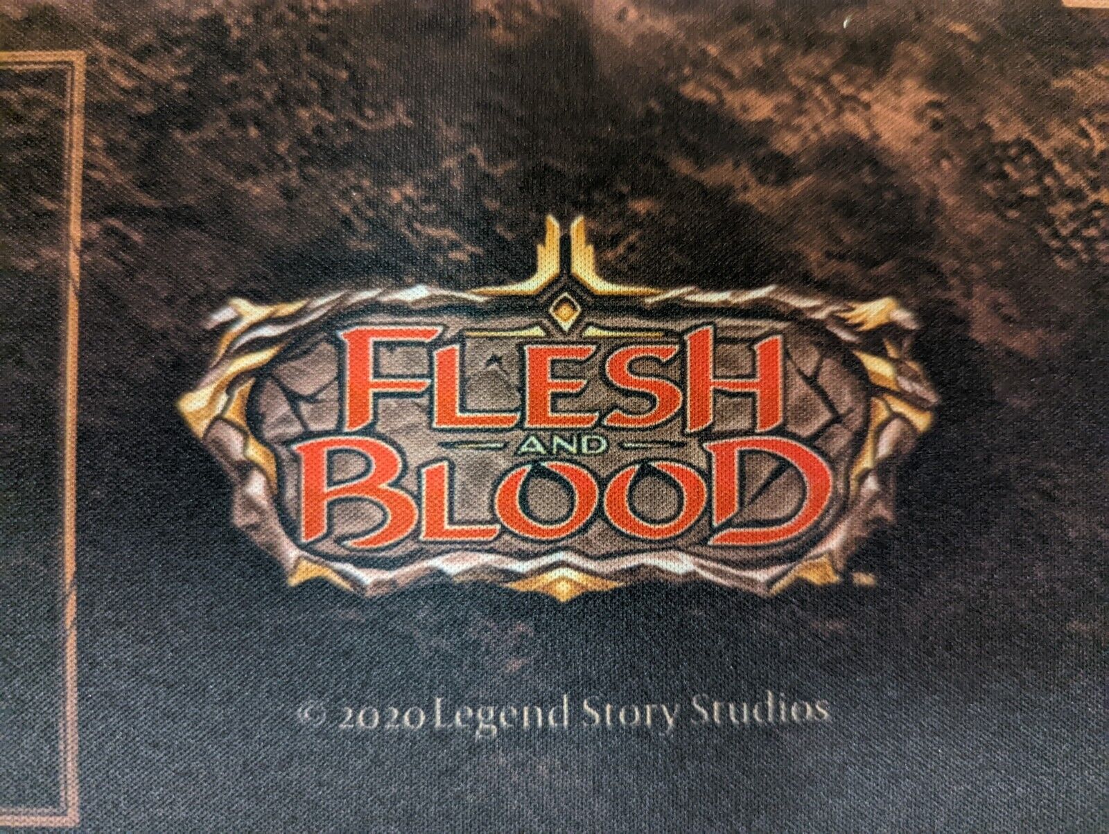 Flesh and Blood - Two Player Ira, Crimson Haze Playmat With Thank You