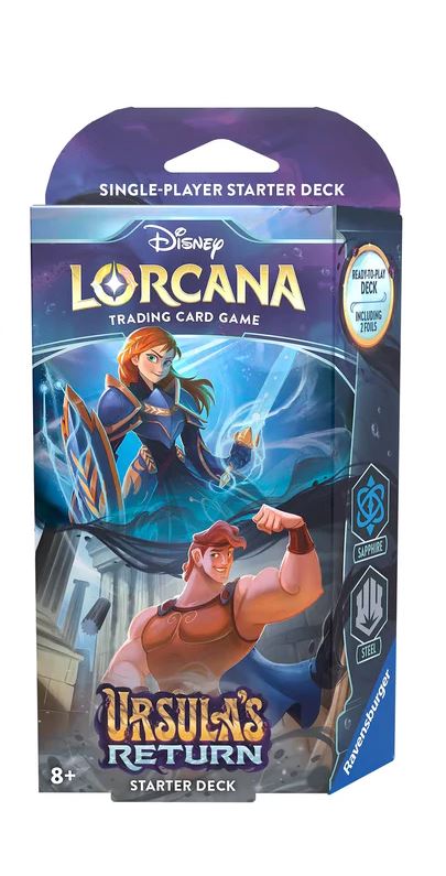 Disney Lorcana : Deck de démarrage du retour d'Ursulas (précommande)