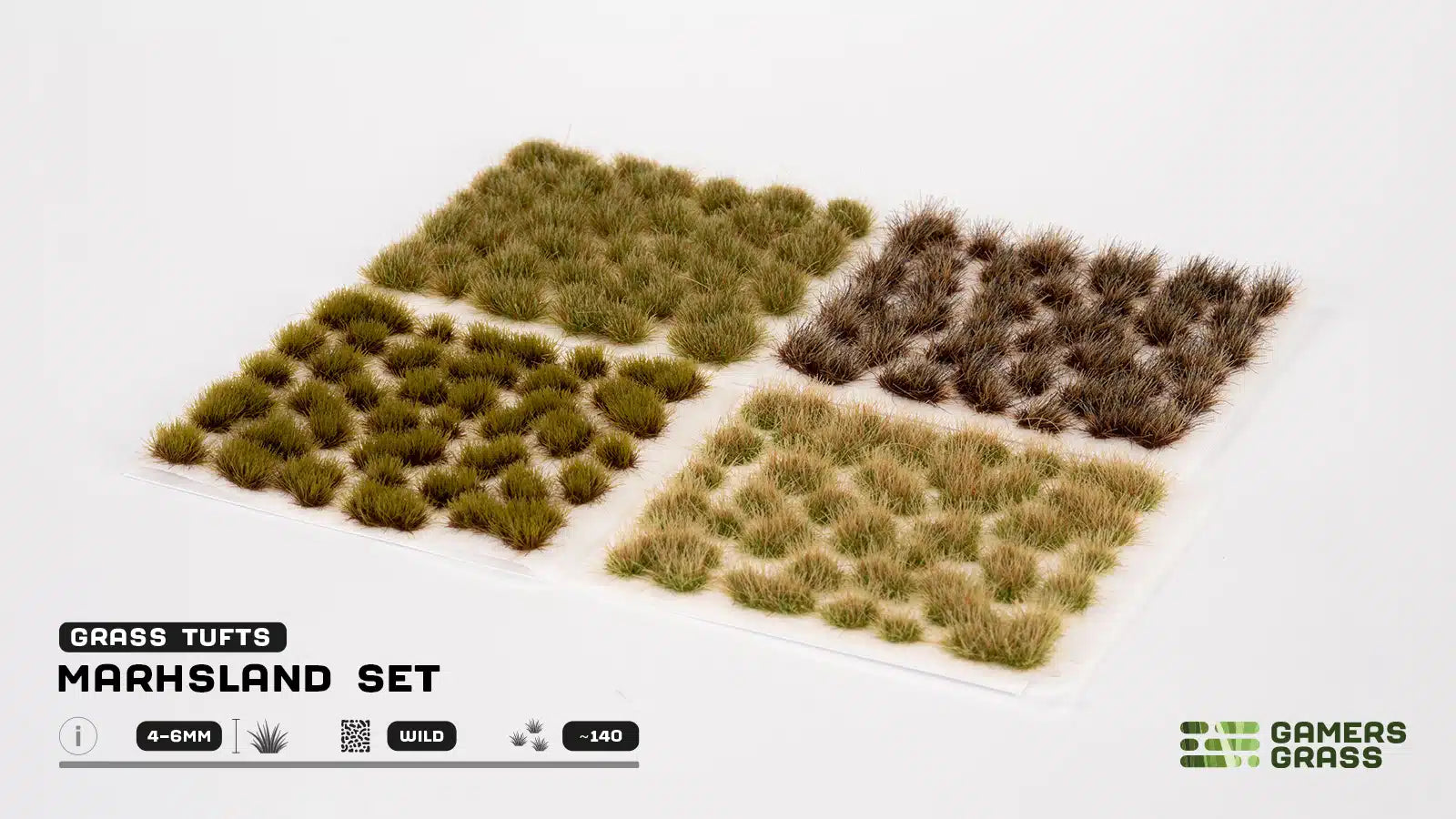 Gamers Grass - Marshland Tuft Set - Wild