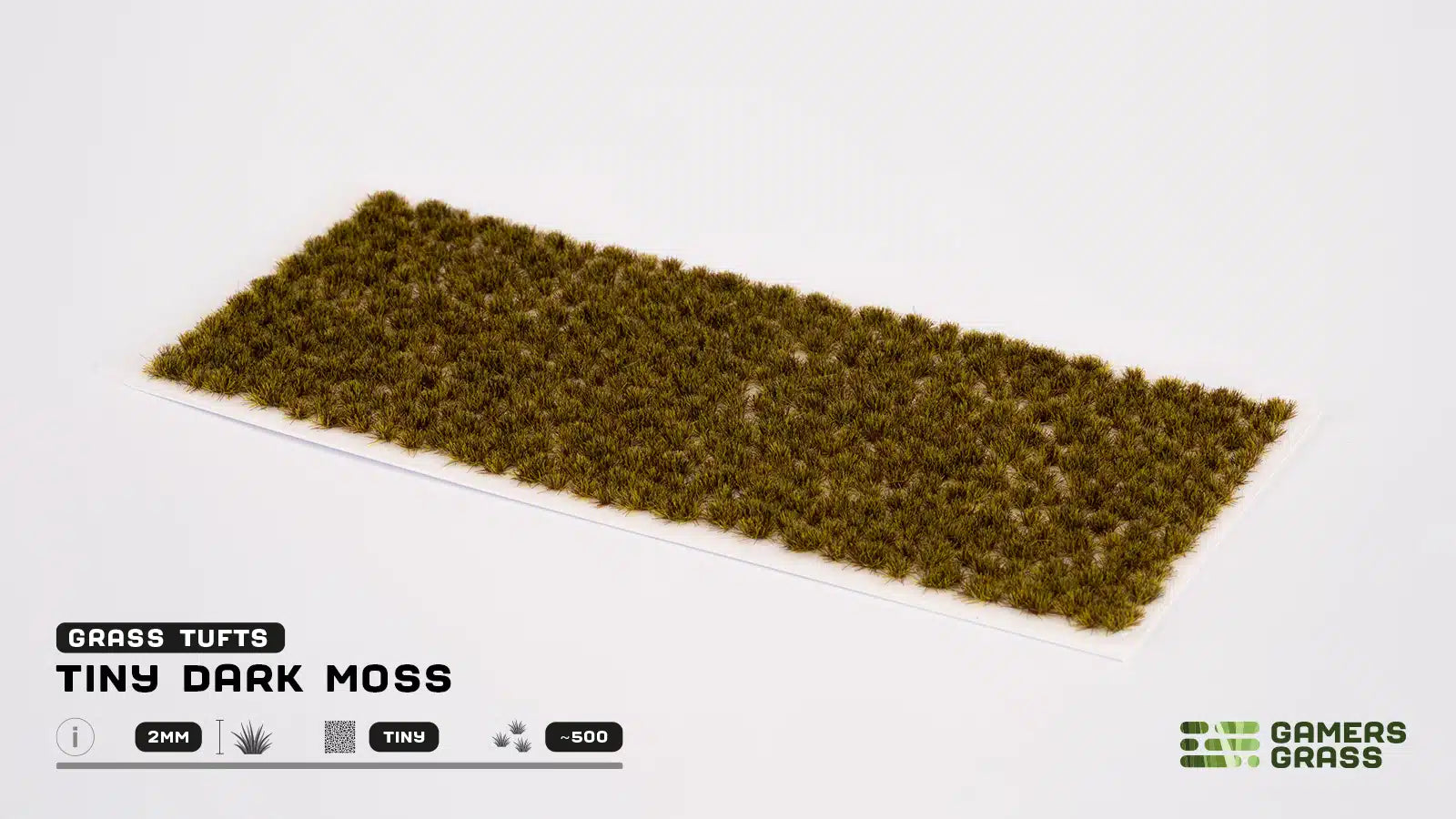 Gamers Grass - Tiny Dark Moss Tuft 2mm
