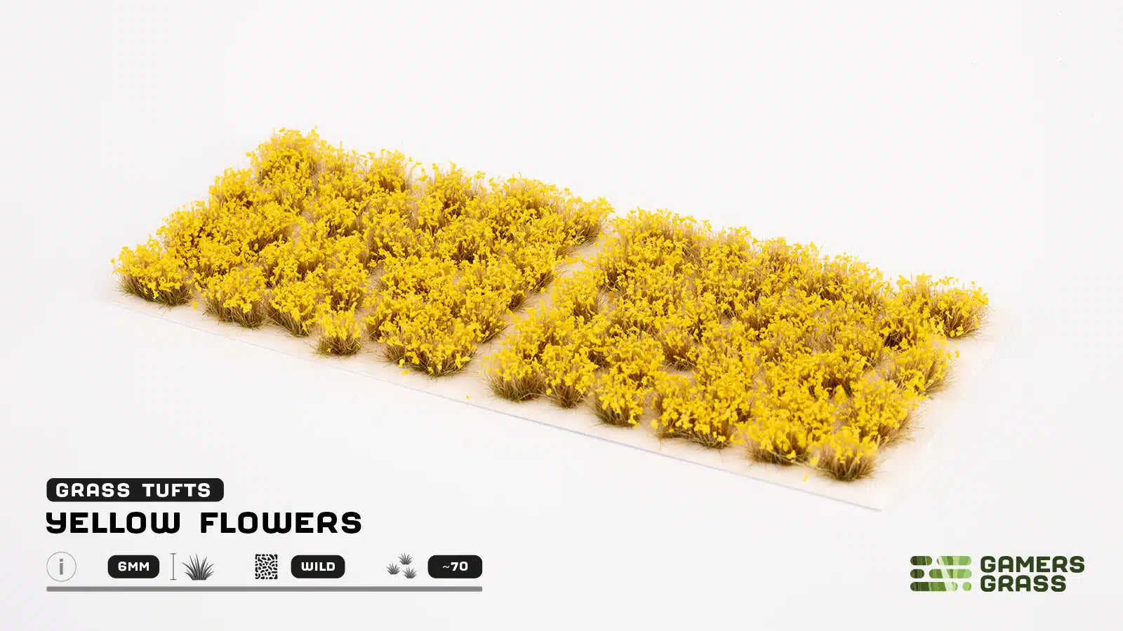 Gamers Grass - Yellow Flowers - Wild