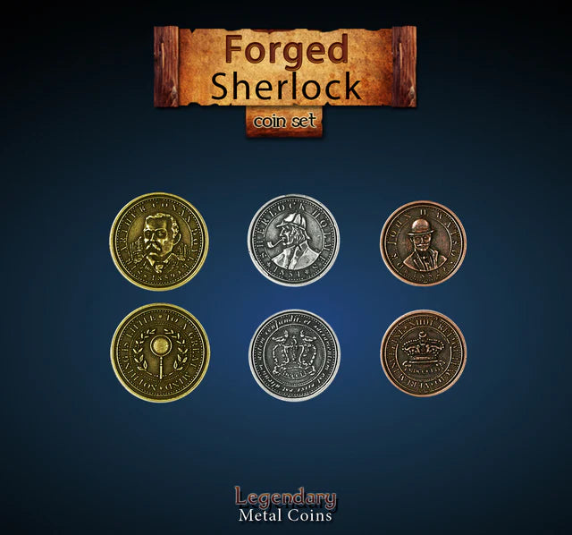 Pièces de métal légendaires : Saison 6 : Sherlock forgé (24 pièces)