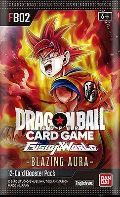 Coffret 2 Dragon Ball Super - Fusion World : Coffret booster FB02 Aura flamboyante