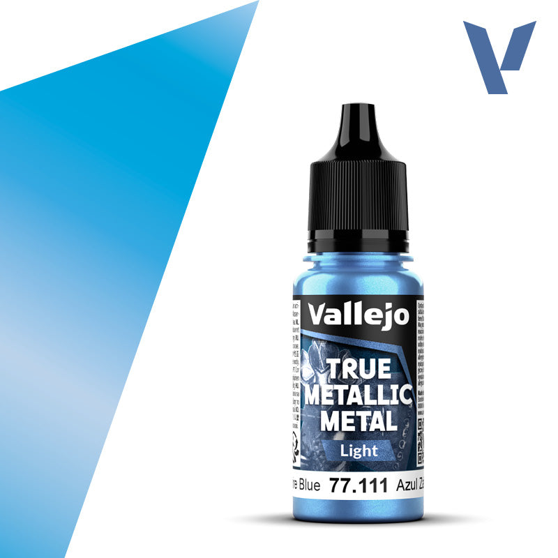 True Metallic Metal: Light - Sapphire Blue