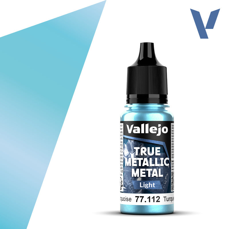 True Metallic Metal: Light - Hydra Turquoise