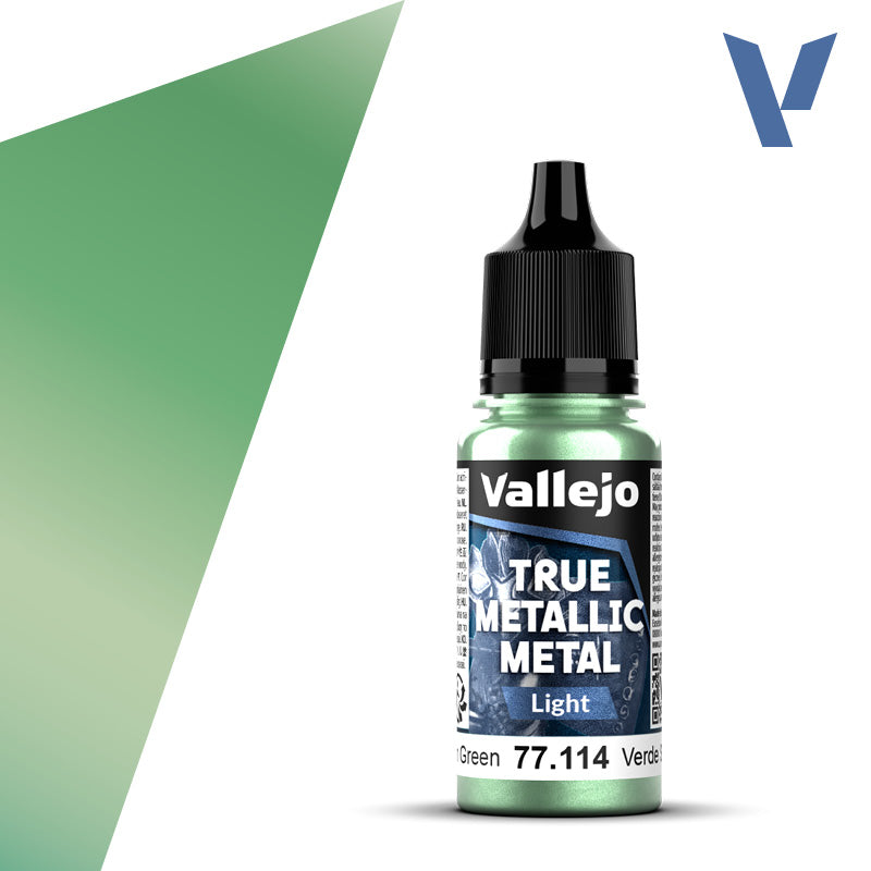 True Metallic Metal: Light - Dusken Green