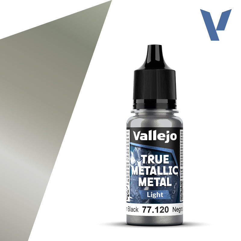 True Metallic Metal: Light - Obsidian Black