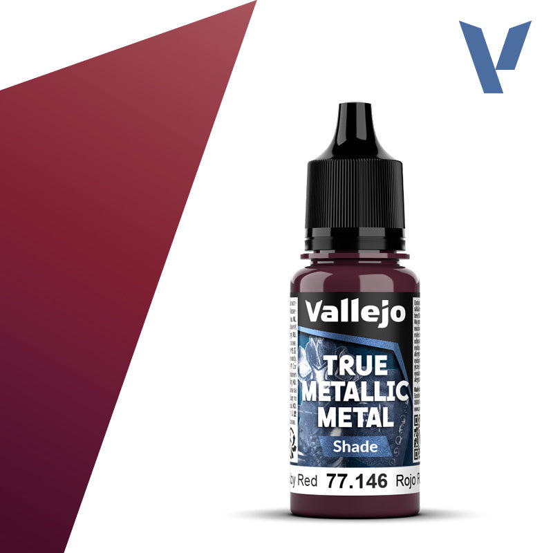 True Metallic Metal: Shade - Ruby Red