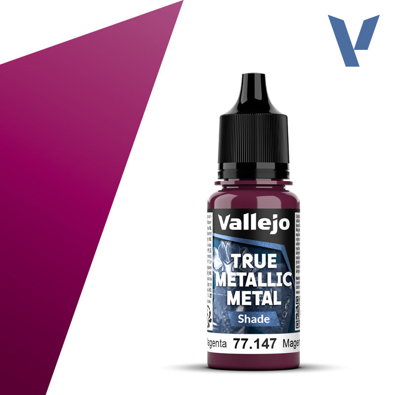 True Metallic Metal: Shade - Crimson Magenta