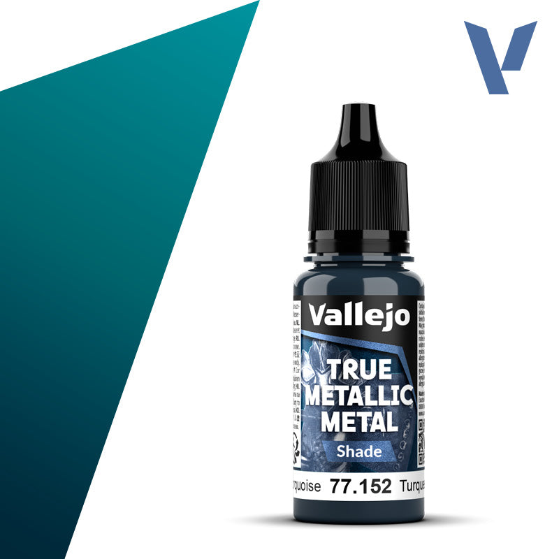 True Metallic Metal: Shade - Hydra Turquoise