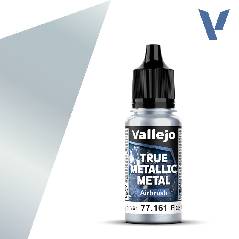 True Metallic Metal: Airbrush - Sterling Silver