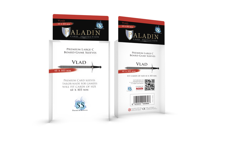 Pochettes Paladin - Vlad - 61MM x 103MM