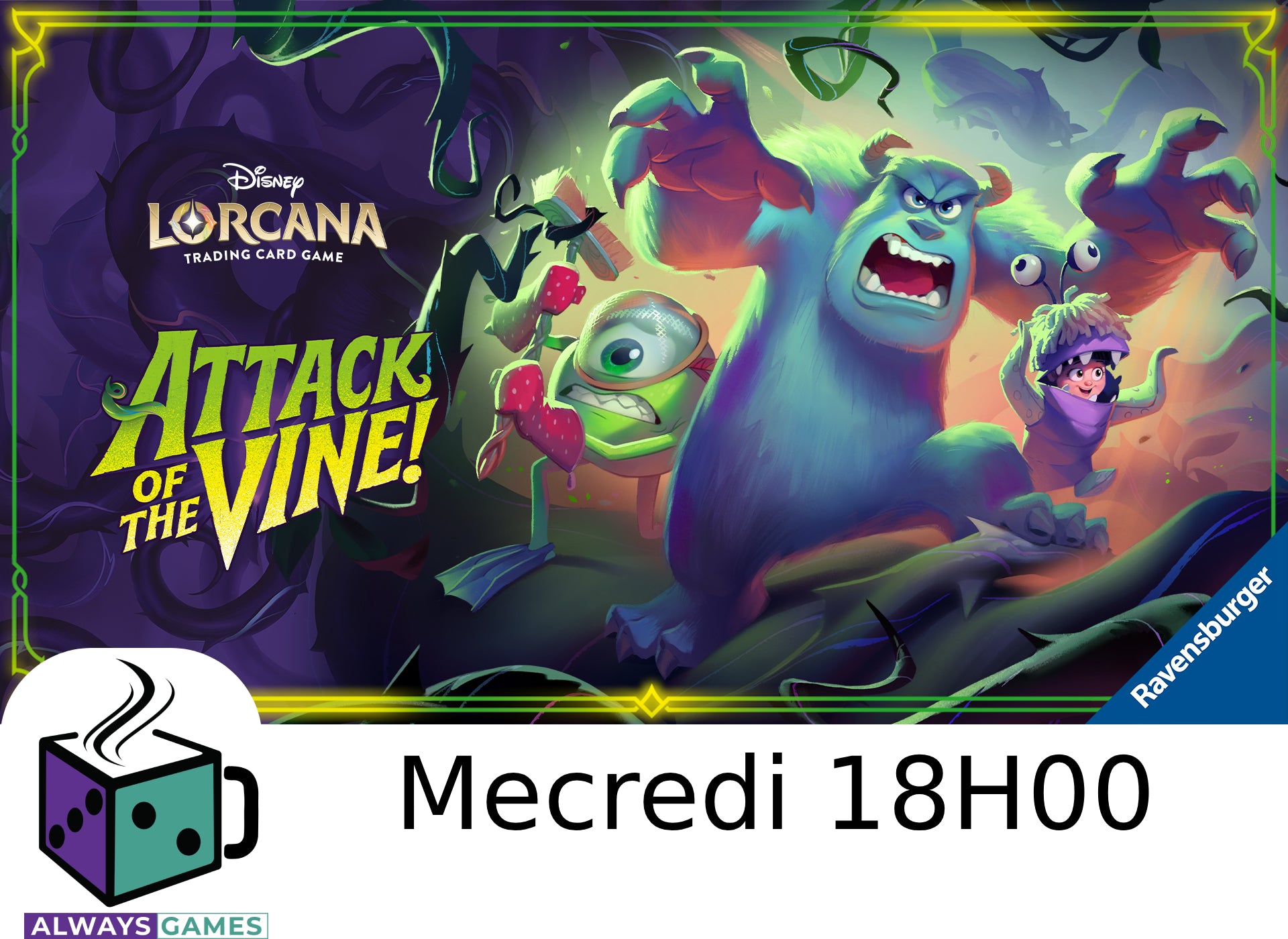 Disney Lorcana Casual Hebdomaires Mercredi 18H00