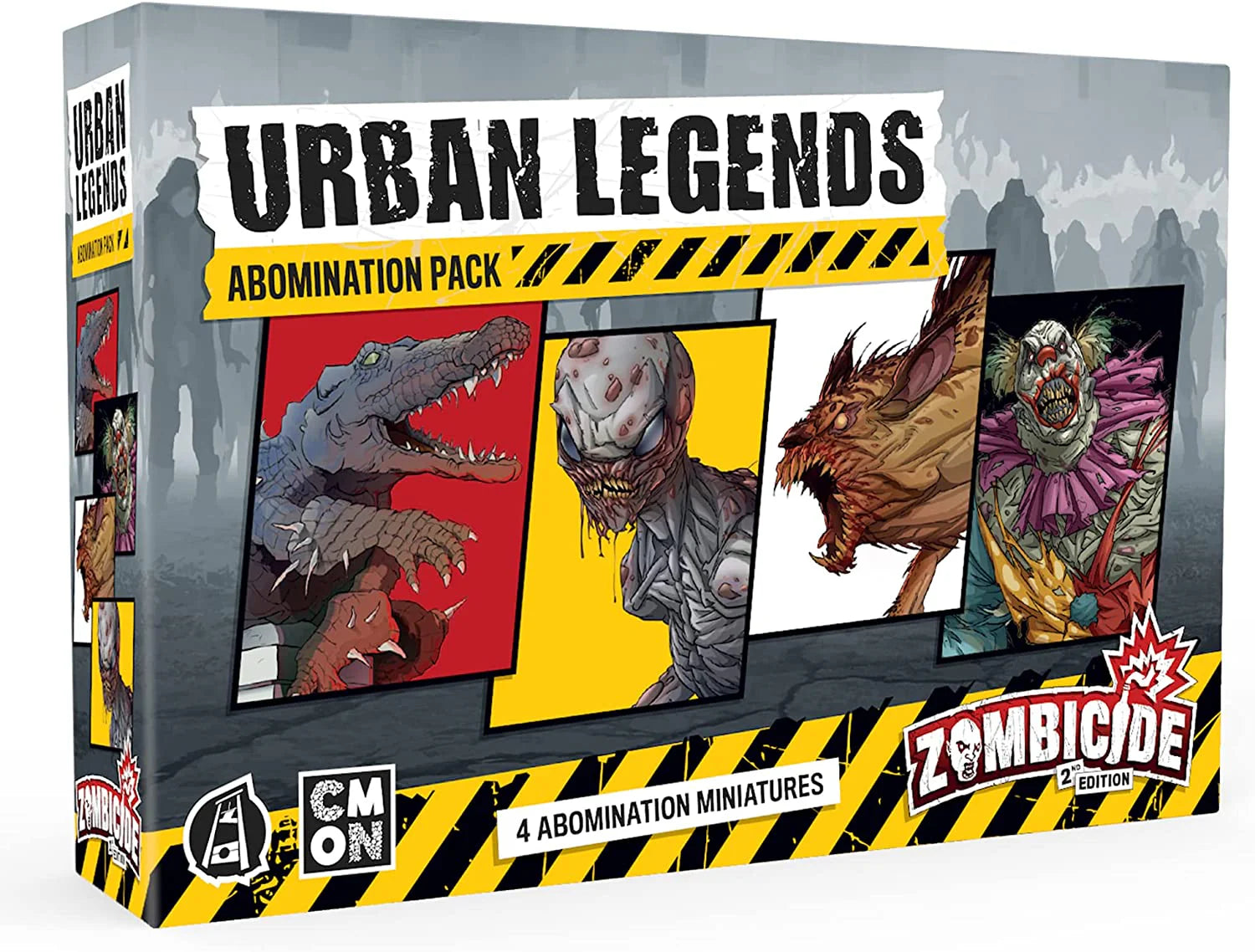 Zombicide 2e édition : Pack Abomination Légendes Urbaines (Anglais)