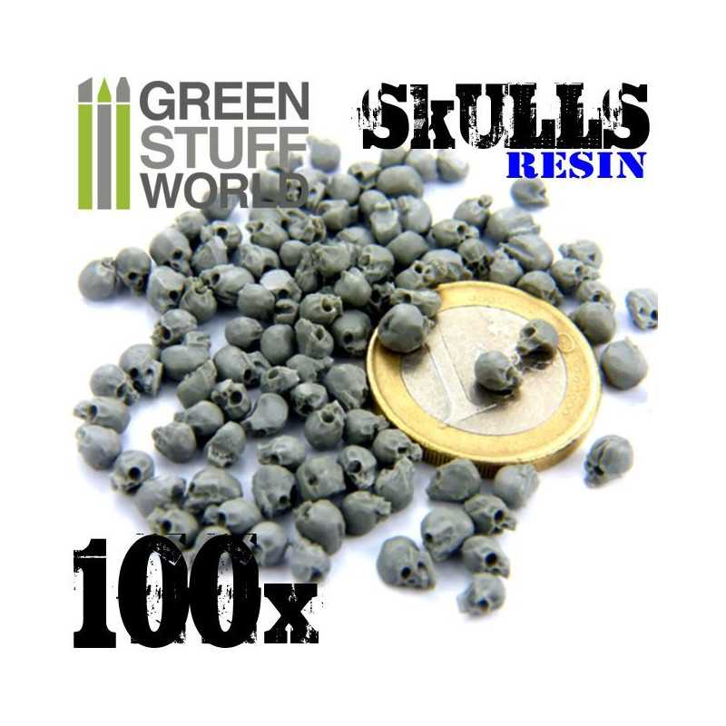 High Quality Resin Skulls (100 skulls)
