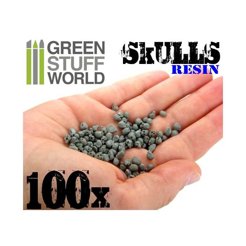 High Quality Resin Skulls (100 skulls)