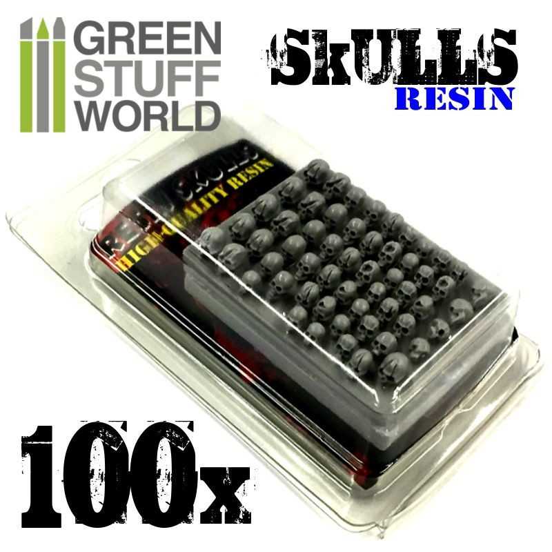 High Quality Resin Skulls (100 skulls)